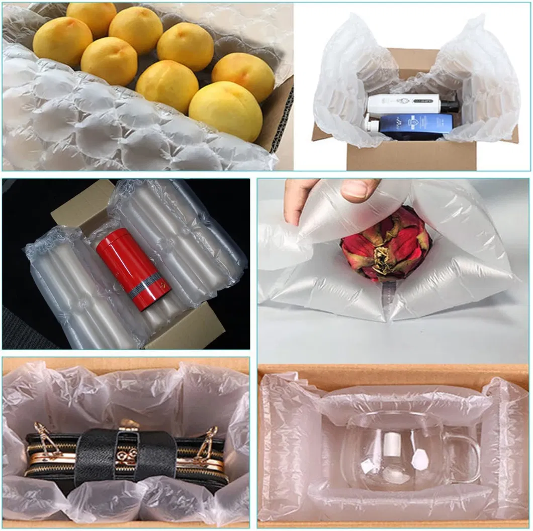 15m/Min Air Pillow Bubble Bag Making Inflator Machine Metal Material Logistics