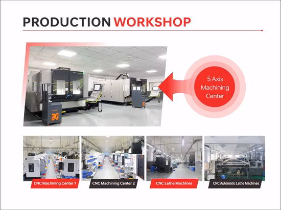 Accessoires informatiques d'usinage CNC de précision